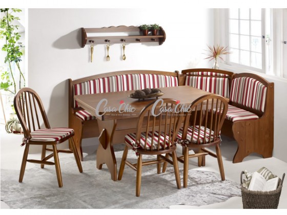 Canto Alemão Hannover Pro com 03 Cadeiras